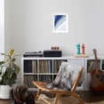 thumbnail image 4 of Art.com Retro Abstract IV Blue Art Print by Danhui Nai, White Frame Wall Art, 17" x 21", 4 of 5