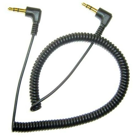 Samsung Galaxy Tab 4 Wire For Tv Black Coiled Aux Cable Car Stereo Wire Compatible With Samsung Galaxy S7 Edge Active S6 Edge+ Edge, Active, S5 Active, On5 NotePRO 12.2 Note9 Note8, Note 5 4 3 10.1, Mega 2 Kids Tab 3 7.0 D3Y ()