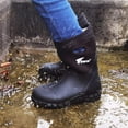 thumbnail image 6 of 8 Fans Kids Rubber Boots 100% Waterproof Fishing Hunting Neoprene Winter Snow Rain Boots with Warm Liners for Boys and Girls, 6 of 7