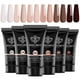 thumbnail image 1 of Set de gel de uñas Poly Modelones, 6 colores, tonos de piel nude, 90 ml, 1 of 8