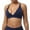 Blue-b, variant on Comfort Bras Women Convertible Bra Feature V-Neck Bralette Bra Style W-973 Green M
