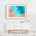 thumbnail image 6 of Poolside - Photography Pool Summer Water Minimalist Tropical Beach House Abstract Unframed Wall Art Print 32 x 48 inches, 6 of 7