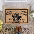 thumbnail image 2 of Ramiter Christmas Mat Watch Christmas Decorate Door Mat Welcome Mat Rugs for Living Room, 2 of 3