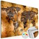 thumbnail image 1 of Tablero de corcho - Shade of Gold Cork Map Medidas 60X40, 1 of 5