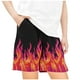 thumbnail image 1 of Odeerbi 5-14 Años Niños Niñas Pantalones Cortos de Estampado Tropical Hawaiano Pantalones de Baño En Seco Rápido Pantalones Cortos de Tabla de Playa, 1 of 5