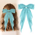 thumbnail image 1 of Horquilla de cinta de moño grande Uxcell, clip de moño para el cabello - Ideal para (Fiesta - Boda - Cumpleaños - Regalo - Accesorios de clip - Mujeres), 1 of 7