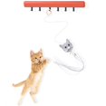 thumbnail image 4 of Cat Tassel Wand Star Cloud Cat Bell Decor Cat Teaser Wand Kitten Interactive Toy, 4 of 10