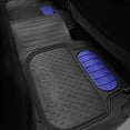 thumbnail image 4 of FH Group Universal Auto Floor Mats Full Set 3pcs for Car SUV Vans F11500Blue, 4 of 5