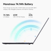 CHUWI CoreBook Plus 16 Laptop,512GB SSD 16GB RAM,AMD Ryzen 5 7430U(Up to 4.3GHZ) ,Windows 11 Notebook Gaming Computer with Backlit Keyboard,1920*1200 IPS Display,WIFI6,BT5.2