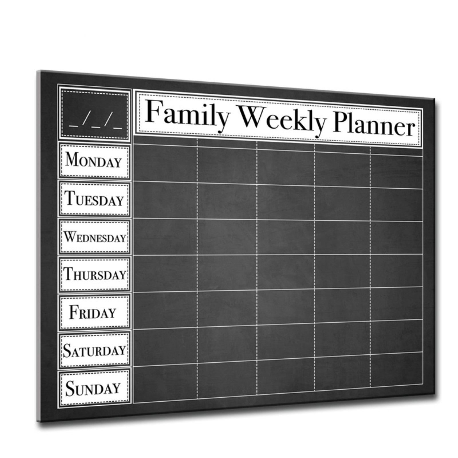 Family Dry Erase Calendar