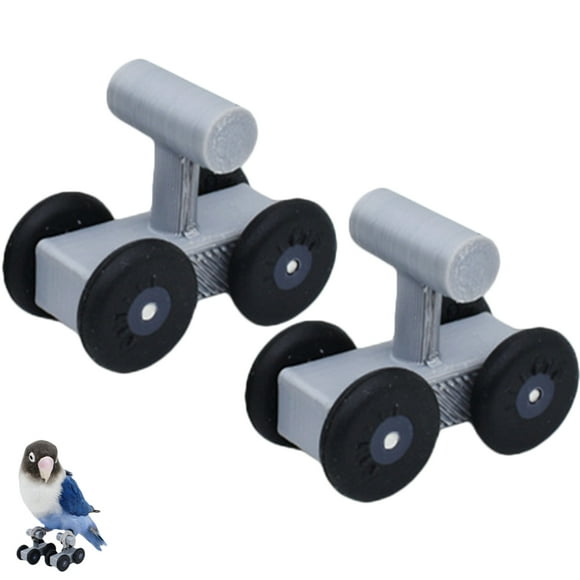 1 par de zapatillas de patinaje para pájaros Parrot Intelligence Training Toy Parrot Toy educativo