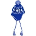 thumbnail image 3 of Chelsea Winter Beanie, Licensed Chelsea FC Beanie Hat Ski Cap, 3 of 4