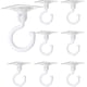 thumbnail image 1 of Ganchos autoadhesivos transparentes, gancho giratorio de 360 grados, gancho adhesivo fuerte, ganchos de pared para techo sin perforación, 12 Uds. oso de fresa Electrónica, 1 of 5