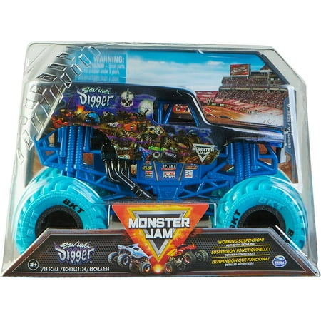 Monster Jam Son-Uva Digger 1:24 Scale Monster Truck