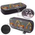 thumbnail image 4 of Lsque I Like Big Digger Printed Big Capacity PU Leather Pencil Case Large Pencil Pouch Stationery Pen Bag Pencil Holder for Teen, 4 of 6
