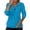 Sky Blue, variant on VJGBEGW Women Textured Quilted 1/4 Zip Pullover Comfort Half Zip Fall Sweatshirt Cozy Pullover Tops Cable Knit Sweater Black L