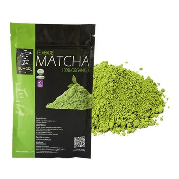Té Verde Matcha Orgánico Japones Kumoritea 100g Original
