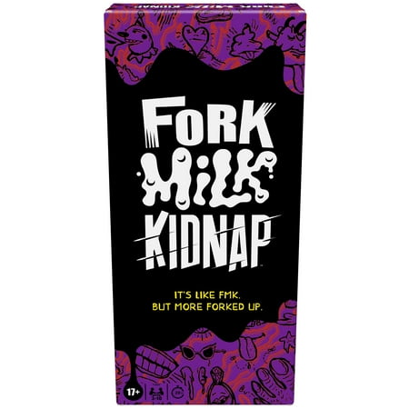 Fork Milk Kidnap Party Game, Adults Only, Hilarious NSFW Adult Card Games, 3-10 Players, Ages 17+