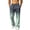 Mint Green, variant on Mens Loose Fit Gradient Trousers Outdoor Lifestyle Fade Pattern Wrinkle Resistant Woven Fabric Loose Fit Outdoor Camping Full Length Trousers Dark Blue L