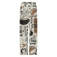 thumbnail image 4 of Coffee Themed Women's Pajamas Pajama Pants Women's Sleepwear Lounge Sleep Bottoms Stretch with Pockets, 4 of 7