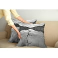 thumbnail image 2 of Ambesonne Black and White Throw Pillow Cover 2 Pack, Tranquil Lake, 16", Black White Grey, 2 of 5