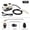 white, variant on Aoqianlan High temperature High pressure Steam Cleaner for Kitchen white US