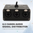 thumbnail image 5 of Manual de Fuente de Audio 2 Entradas 1 Salida/1 Entrada 2 Salidas 6.35/6.5 XLR para Micrófono y Mezclador de Tarjeta de Sonido, 5 of 5