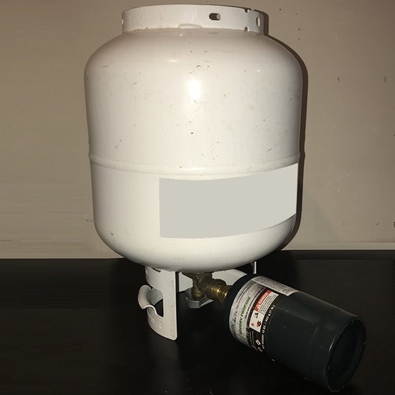 Propane Refill Adapter Lp Gas 1lb Small Cylinder Tank Brass Coleman Heater  Shell - Walmart.com