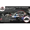 thumbnail image 3 of Coolant Recovery Tank with Degas Bottle Cap - Fits Ford F250, F350 Super Duty, Excursion 6.0L Powerstroke, 6.8L, 5.4L - Replaces 6C3Z-8A080-B, 3C3Z8A080AE, 603-217, 9C3Z8101B - Antifreeze Reservoir, 3 of 9