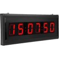 thumbnail image 1 of Large Digital Clock,electric Wall Clock With Perpetual Calendar Large Numbers For Easy Reading Plug-in Wall Clock, 1 of 5