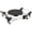 Light Silver, variant on Techwood Portable Electric Cooktop Burner, 1500W, Compact, Non-slip, Stainless, Black