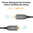 thumbnail image 6 of 8K Fiber Optic HDMI Cable HDMI 2.1, 48Gbps, eARC, 8K@60Hz, 4K@120Hz, Compatible For RTX 3080/3090, Xbox Series X, PS5 HD TV Projector etc, 6 of 7