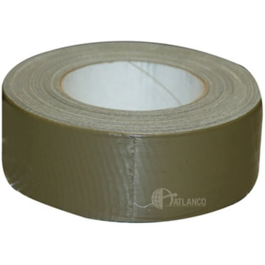 Nashua 2280 Polyethylene Coated Cloth Multipurpose Duct Tape, 55m Length, 48mm Width, Olive Drab