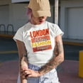 thumbnail image 2 of London Urban Fashion Original, Baby Blue T-Shirt, 3XL, 2 of 5
