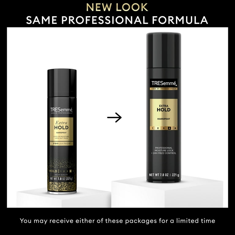 2 pack) Tresemme Extra Hold Hairspray for 24-Hour Frizz Control
