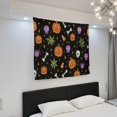 thumbnail image 5 of Happy Halloween Tapestries Table Covers Pumpkin Spooky Tapestries for Halloween Background Indoor Outdoor (50x50 in), 5 of 7