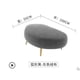thumbnail image 5 of Nordic beauty salon reception sofa arc simple modern special-shaped luxury shop small sofa clothing store net red My Lux Decor Round, 5 of 25