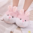 thumbnail image 2 of 2Pcs Cartoon Rabbit Women Plush Slippers Comfortable Cute for Bedroom Indoor, 2 of 8