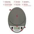 thumbnail image 6 of Escali Primo Digital Food Scale Multi-Functional Kitchen Scale and Baking Scale for Precise Weight Measuring and Portion Control, 8.5 x 6 x 1.5 inches, Metallic, 6 of 10