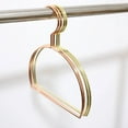 thumbnail image 2 of 10 Unids/lote cinturón de bufanda multifuncional perchas redondas para ropa perchas redondas de hierro, perchas creativas para bufanda, percha redonda de Metal, 2 of 10