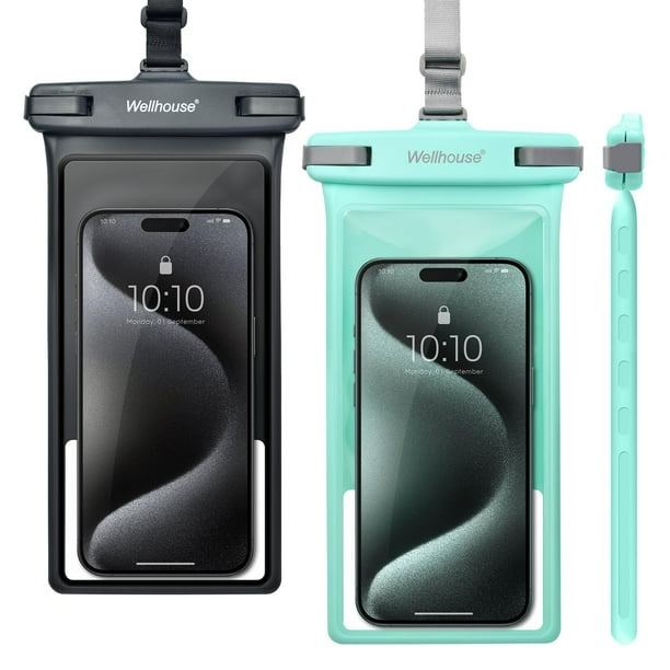 Funda impermeable Wellhouse para iPhone 16, 15, 14, 13, 12 Pro, Max, XS, Samsung