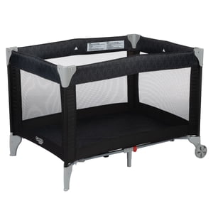 Cosco Kids Large Baby Playpen, Portable Play Yard, Noir Dot
