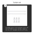thumbnail image 6 of Fearlessin 2 Pieces Adjustable Curtain Rod Extendable Bars Pole Without Drilling Hanging Rods Self Adhesive for Home Bathroom Hotel, 6 of 7