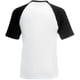 thumbnail image 2 of Fruit of the Loom - Camiseta de manga corta selecciones/peñas - hombres (Blanco/Negro), 2 of 2