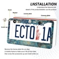 thumbnail image 3 of Aluminum License Plate Frame 2 Pack Car Exterior Accessory Car Tag Holder for Front Rear Plates Cars Decor Beautiful Glowing Deer, 3 of 7
