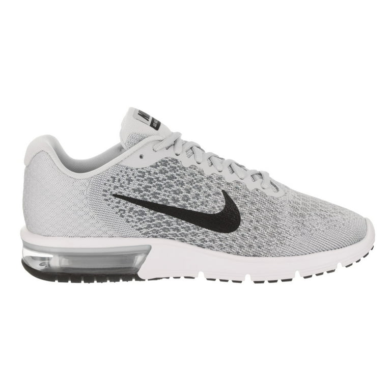 spanning Eeuwigdurend meditatie Nike Men's Air Max Sequent 2 Running Shoes - White/Grey - 9.5 - Walmart.com