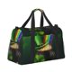 thumbnail image 2 of Fotbe St. Patrick's Day4 Bolsa de Viaje con Estampado, Bolsa de Fin de Semana para Mujer con Compartimento para Zapatos, Bolsa de Gimnasio con Bolsillo Húmedo, 2 of 7