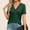 Green, variant on XINMidd Womens Tops Dressy Casual V Neck Short Sleeve Shirts Loose T Shirts Trendy Tops Tunic Blouses Ling Sleeve Shirt Women Shirts Short Sleeve Casual Womens Long Sleeve Shirts Long Sleeve Shirt