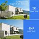 thumbnail image 3 of Cámara De Seguridad 2k Hd Wifi Ptz Con Baterías  Negro, 3 of 4
