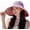 A,1PC, variant on Spring/Summer Wide-Brimmed Sun Hat, Double-Brimmed Shawl Hats for Women, Waterproof and Quick-Drying for Outdoors(B,1PC)